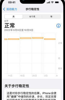 连平iPhone手机维修如何在iPhone开启'步行稳定性通知'