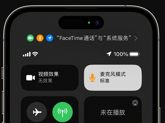 连平苹果授权维修网点分享iPhone在通话时让你的声音更清晰 