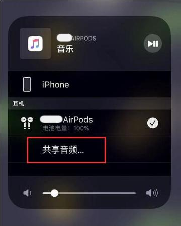 连平苹果14音频维修点分享iPhone14音频共享设置方法 