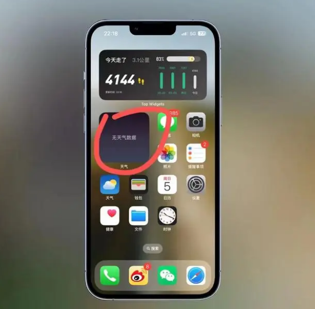 连平苹果手机维修分享:iOS16主屏幕天气小组件无法正常工作怎么办？ 
